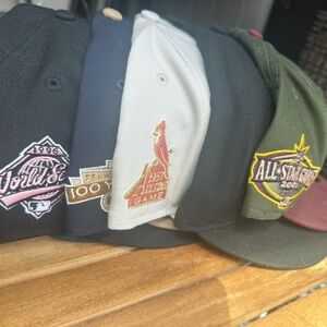 Lot of New Era Fitted Caps (6)